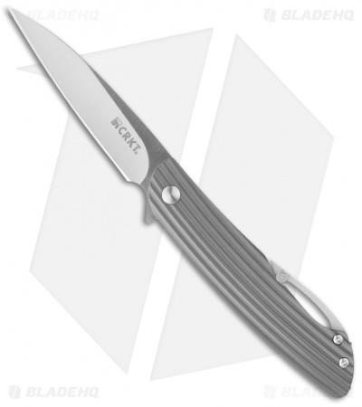 CRKT Ken Onion Swindle Flipper Knife (3.20" Satin) K241XXP