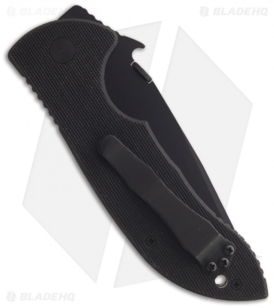 Emerson Commander BT Folding Knife (3.75" Black Plain)