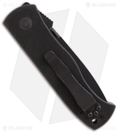 Emerson CQC-7B BT Folding Tanto Knife (3.3" Black Plain)