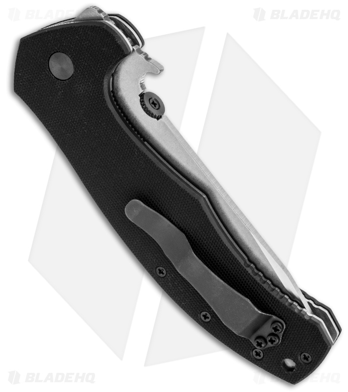Emerson Super Roadhouse SF Knife Black G-10 (4.2" Stonewash)