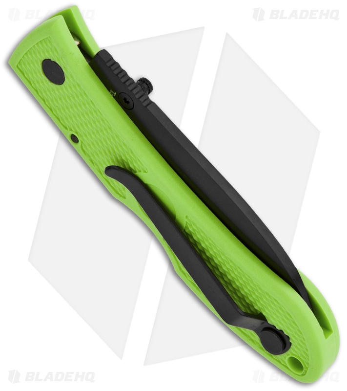 Ka-Bar Dozier Hunter Knife Zombie Green - Blade HQ
