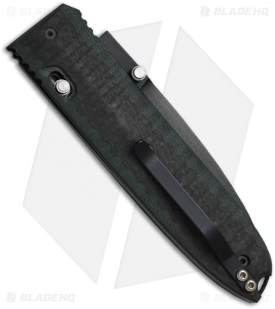 LionSteel Daghetta Carbon Fiber Folding Knife (3.25" Black) 8701FC