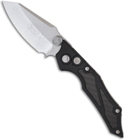 Microtech Select Fire Dual Action Automatic Knife (3.5" Stonewash Plain) 128-10