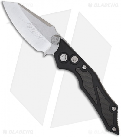 Microtech Select Fire Dual Action Automatic Knife (3.5" Stonewash Plain) 128-10