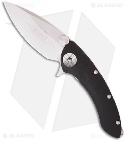 Microtech Whaleshark Flipper Knife G-10 (3.63" Bead Blast Plain) 167-7