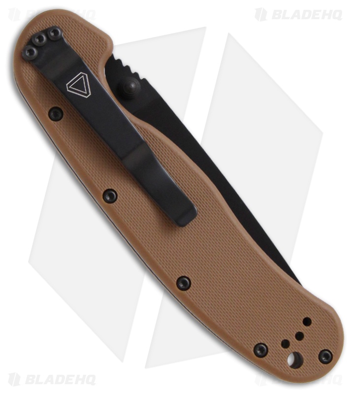 Ontario RAT Model 1 Liner Lock Knife Coyote Brown (3.625