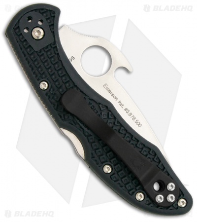 Spyderco Delica 4 Knife Emerson Opener FRN Folder (2.88" Satin) C11PGYW