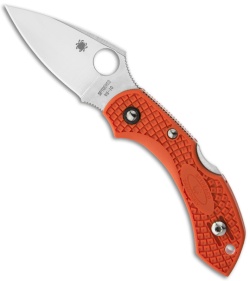 Spyderco Dragonfly 2 Knife Orange FRN (2.25" Satin) C28POR2