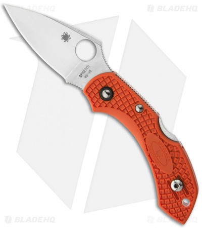 Spyderco Dragonfly 2 Knife Orange FRN (2.25" Satin) C28POR2