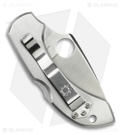 Spyderco Dragonfly Stainless Steel Tattoo Lock Back Knife (2.3" Satin) C28PT