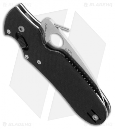 Spyderco P'Kal Knife C103GP Black G-10 (3" Satin Plain)