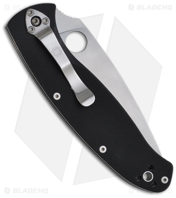Spyderco Resilience Liner Lock Knife G-10 Folder (4.25" Satin) C142GP