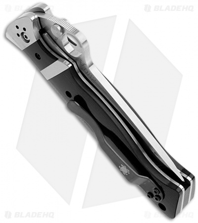 Spyderco Vallotton Sub-Hilt G-10 D/A Automatic Conversion Knife (3.75" Satin)