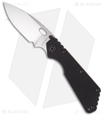 Strider SMF Knife Black G-10 (3.9" Stonewash) S30V