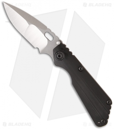 Mick Strider Custom SnG CC Knife w/ Nightmare Grind & Black G10