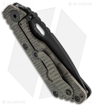 Strider SnG PD1 Knife Black G10 w/ Heat Stripe (3.5" Black)