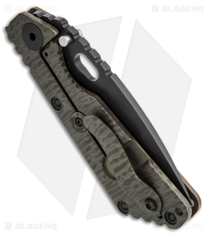 Strider SnG PD1 Coyote Brown G10 Knife w/ Heat Stripe (3.5" Black)