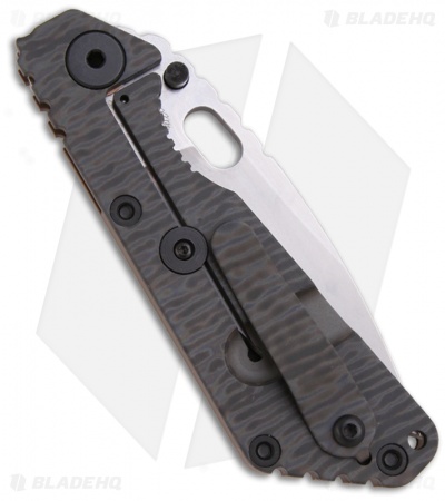 Strider SnG Coyote Brown G-10 Knife w/ Heat Stripe (3.5" Stonewash)