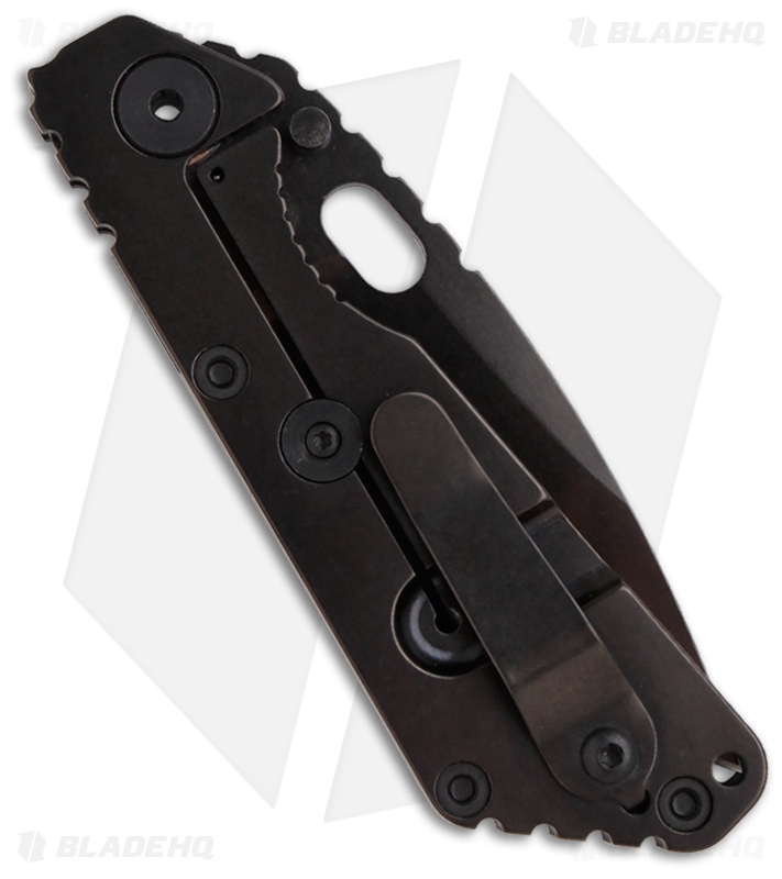 Strider SnG PVD Black G-10 Folding Knife (3.5" Black PVD Plain)