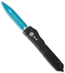 Microtech Ultratech Jedi Knight OTF Knife Black (3.4" Blue) 122-1JK