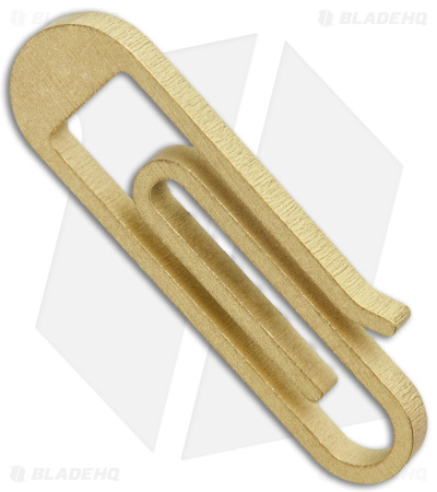 JRW Tough Clip Brass Key Dangler - Brass Stonewash