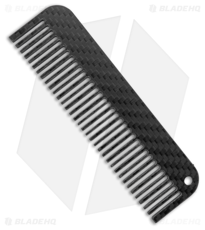 CountyComm Carbon Fiber Pocket Comb - Black