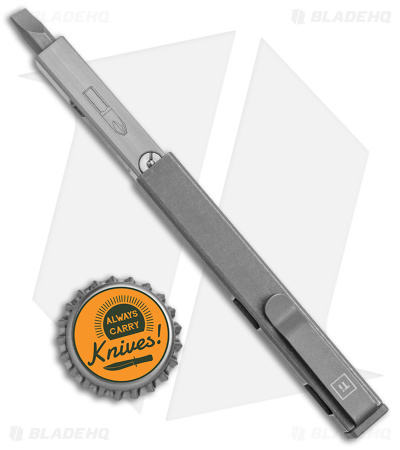 Big Idea Design Titanium Bit Bar Inline Screwdriver (Gray