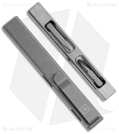 Big Idea Design Titanium Bit Bar Inline Screwdriver (Gray)