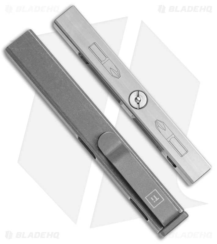 Big Idea Design Titanium Bit Bar Inline Screwdriver (Gray)