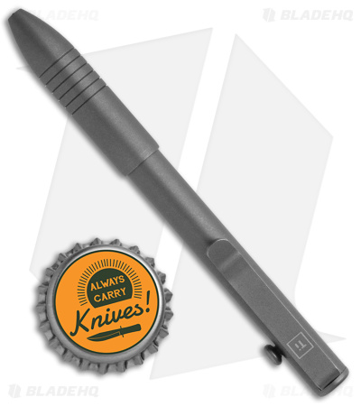 Big Idea Design Bolt Action Refillable EDC Pen (SW Titanium)