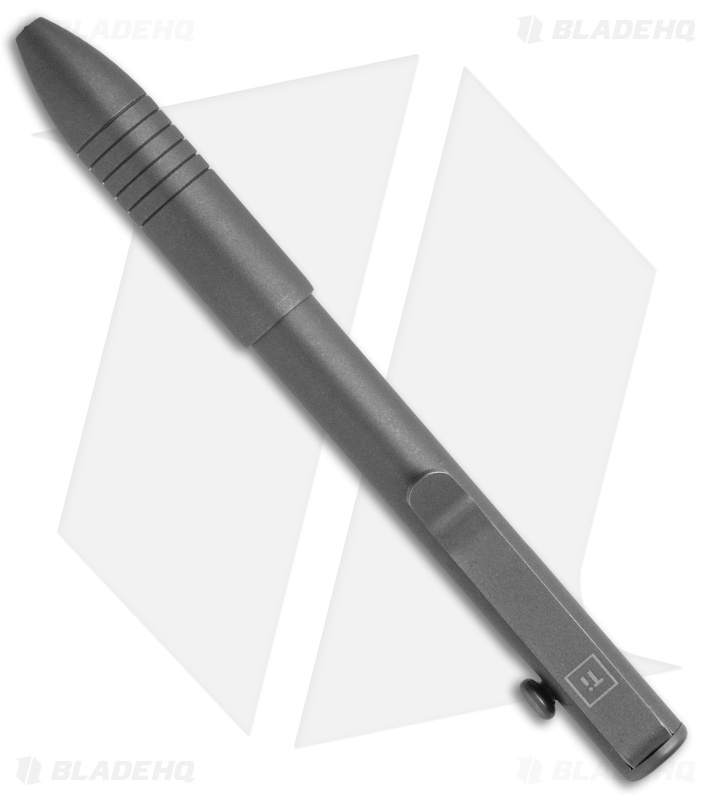 Big Idea Design Bolt Action Refillable EDC Pen (SW Titanium)