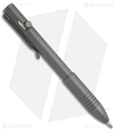 Big Idea Design Bolt Action Refillable EDC Pen (SW Titanium)