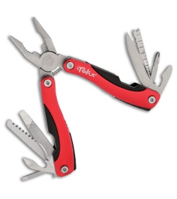 Tekut Folding Multi-Tool Red (11-in-1) KT5003