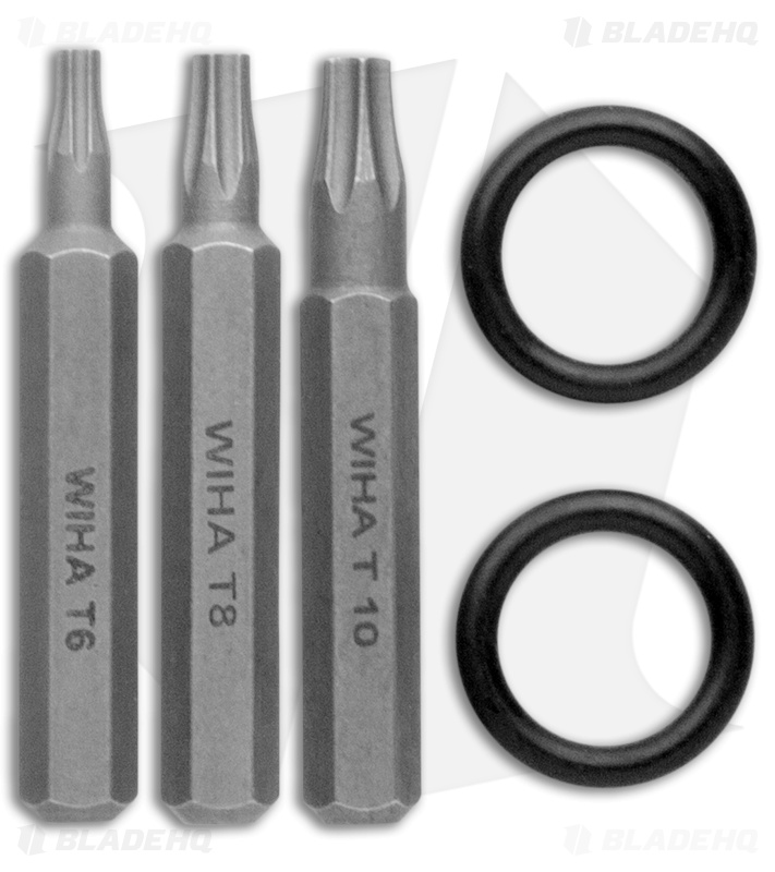 Vero Engineering Fulcrum Prybar/Bit Driver Raw Titanium (5" Fullsize)