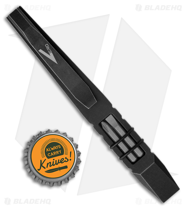 Vero Engineering Fulcrum Prybar/Bit Driver Blackwash Titanium (5" Fullsize)