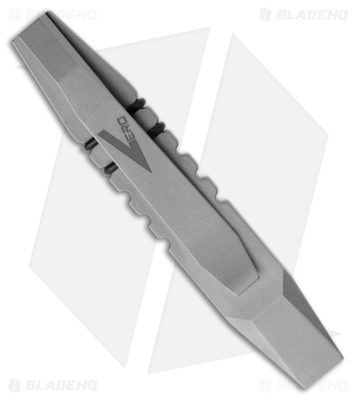 Vero Engineering Fulcrum Mini Prybar/Bit Driver Raw Titanium (3.5" Mini)