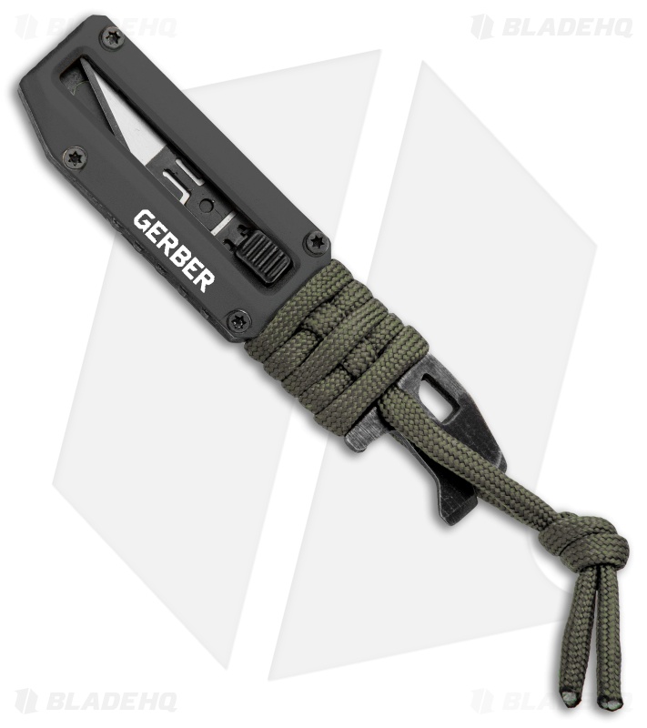 Gerber Prybrid-X Utility Knife Black/Green 31-003739
