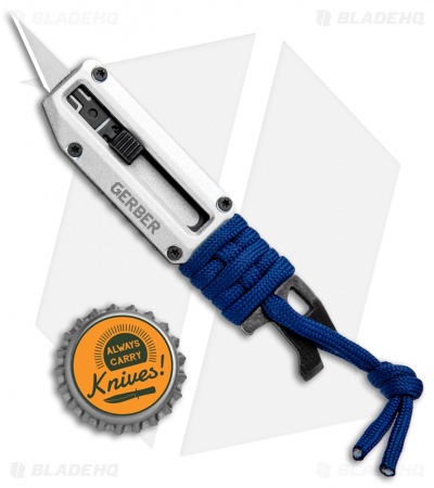 Coltello Multiuso PRYBRID UTILITY Blu - 8 Funzioni: Piede Di Porco, Cacciavite, Apribottiglie, Spelafili - 6