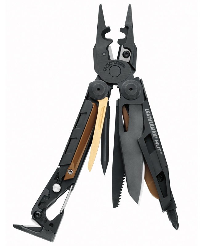 Leatherman MUT EOD Black Utility Multi Tool w/ Black Handle (17-in-1) 850032