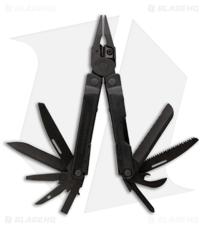 LEATHERMAN - LEATHERMAN  REBAR BLACK MOLLEケース付 Leatherman Rebar Black Multi-Tool w/ MOLLE - Blade HQ