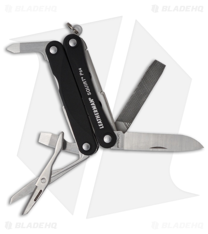 leatherman 831195 squirt ps4 black keychain multi tool leatherman 831195 squirt ps4 black keychain multi tool