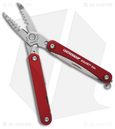 Leatherman Squirt ES4 Multi Tool w/ Red Handle (9-in-1) 831198