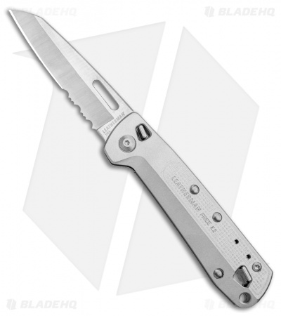Leatherman Free K2 Multi-Purpose 7-in-1 Folding Knife Silver (3.3" Satin) 832652