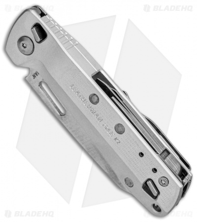Leatherman Free K2 Multi-Purpose 7-in-1 Folding Knife Silver (3.3" Satin) 832652