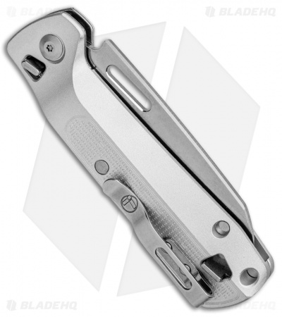 Leatherman Free K4 Multi-Purpose 9-in-1 Folding Knife (3.3" Satin) Silver 832660