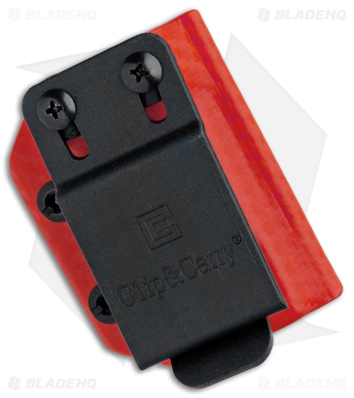 Clip & Carry Kydex Sheath for Leatherman Free P2 Multi-Tool (Red CF)