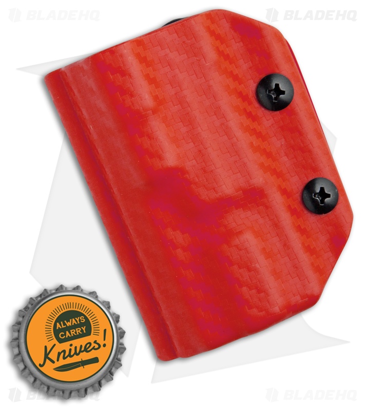 Clip & Carry Kydex Sheath for Leatherman Free P2 Multi-Tool (Red CF)