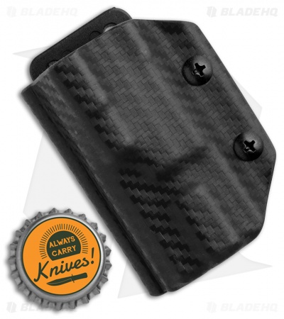 Clip & Carry Kydex Sheath for Leatherman Free P4 Multi-Tool (Black CF)