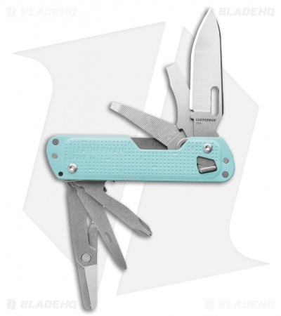 Leatherman Free T4 Multi-Purpose 12-in-1 Folding Arctic (2.2" Satin) 832684