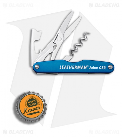 Leatherman Juice CS3 Multi Tool Columbia Blue (4-in-1) 832370